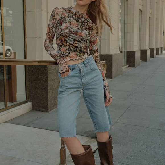 Promesa Vibrant Floral Long Sleeve Top - Picture 5 of 10